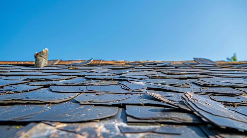roof damaged