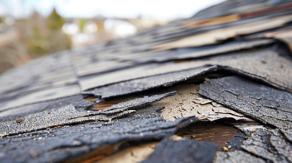 storm damage roof