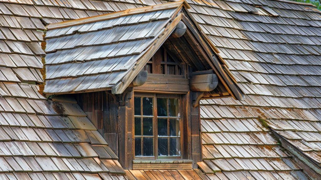 wood shake roof